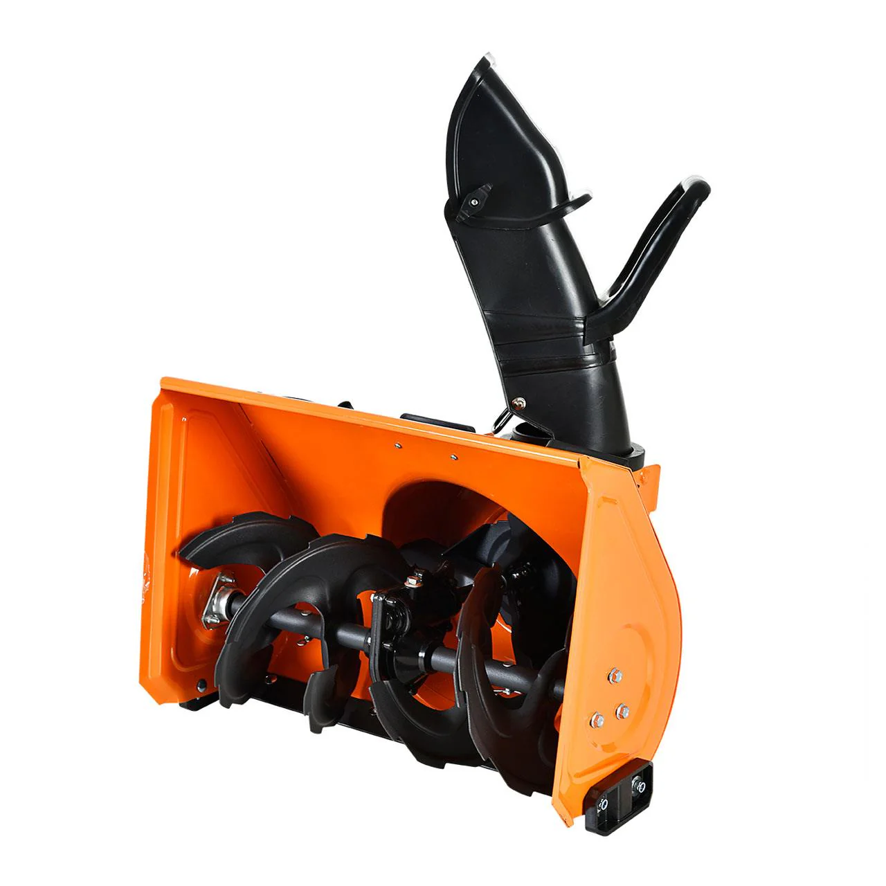 Balayeuse déneigeuse thermique FUXTEC FXKM196 SET1, avec brosse de balayage + 3 embouts fraise à neige, chasse-neige et collecteur de déchets - Image 7