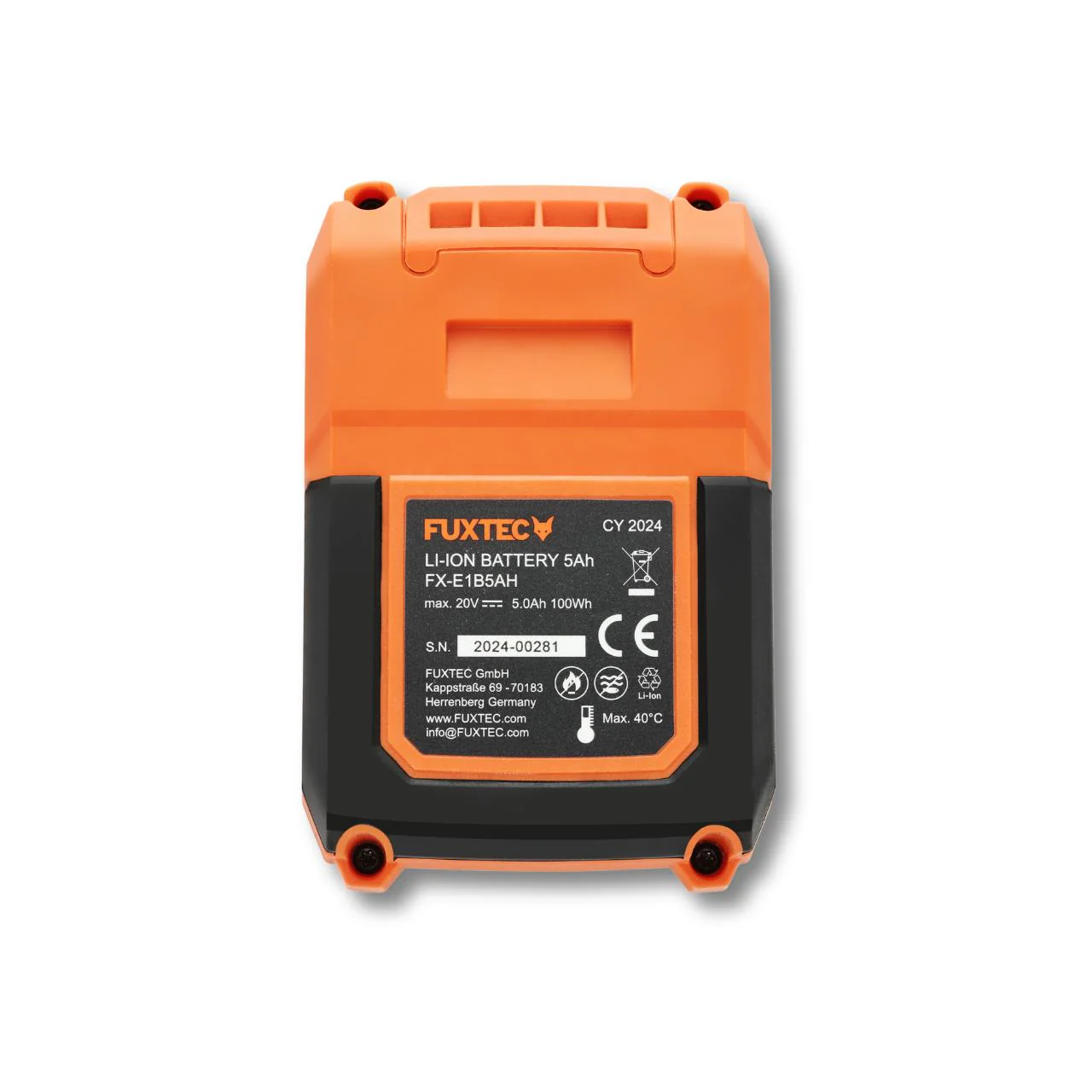 Batterie FUXTEC 20V 5Ah FX-E1B5AH - Image 2