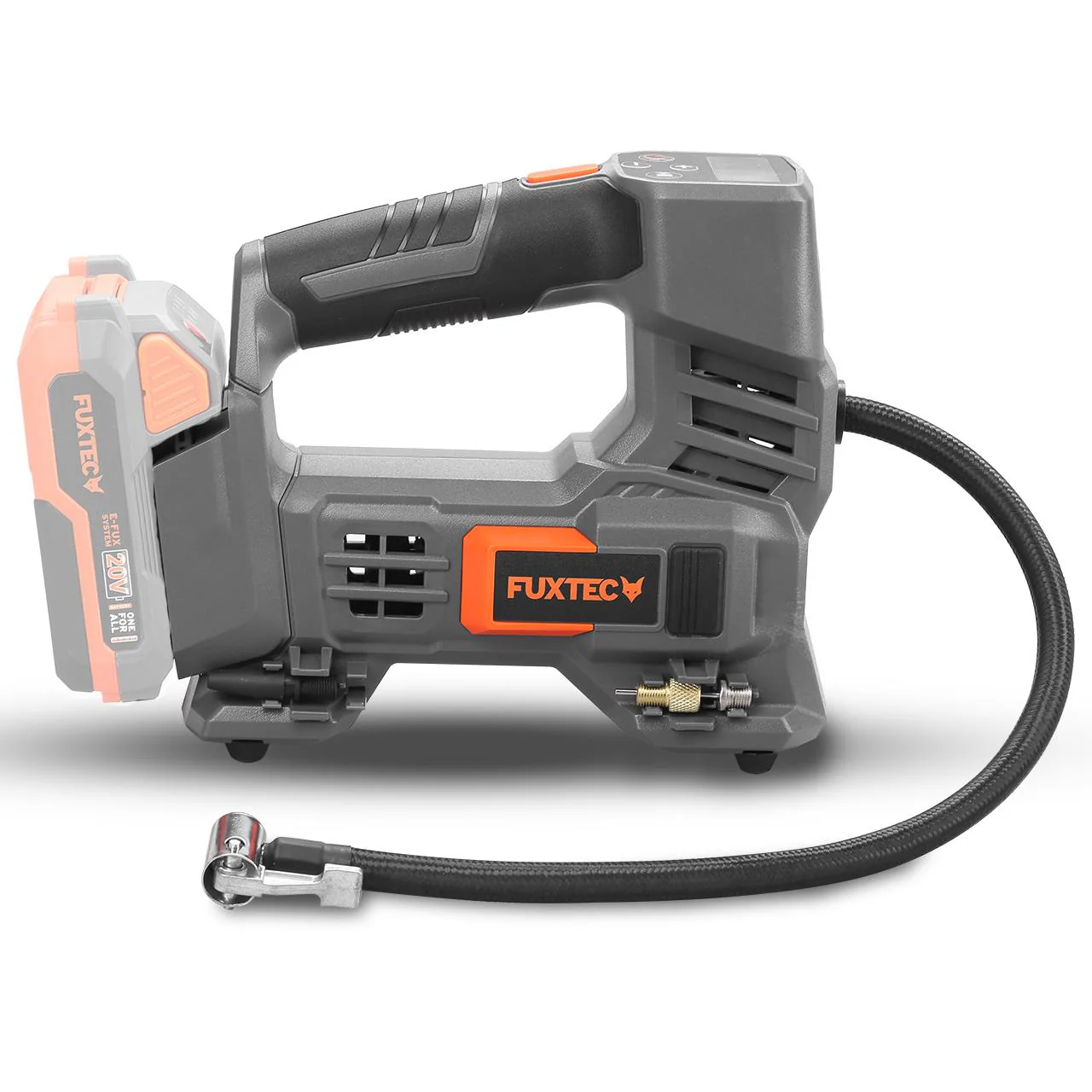 Compresseur batterie 20V FUXTEC FX-E1CI20 - sans batterie ni chargeur - Image 2