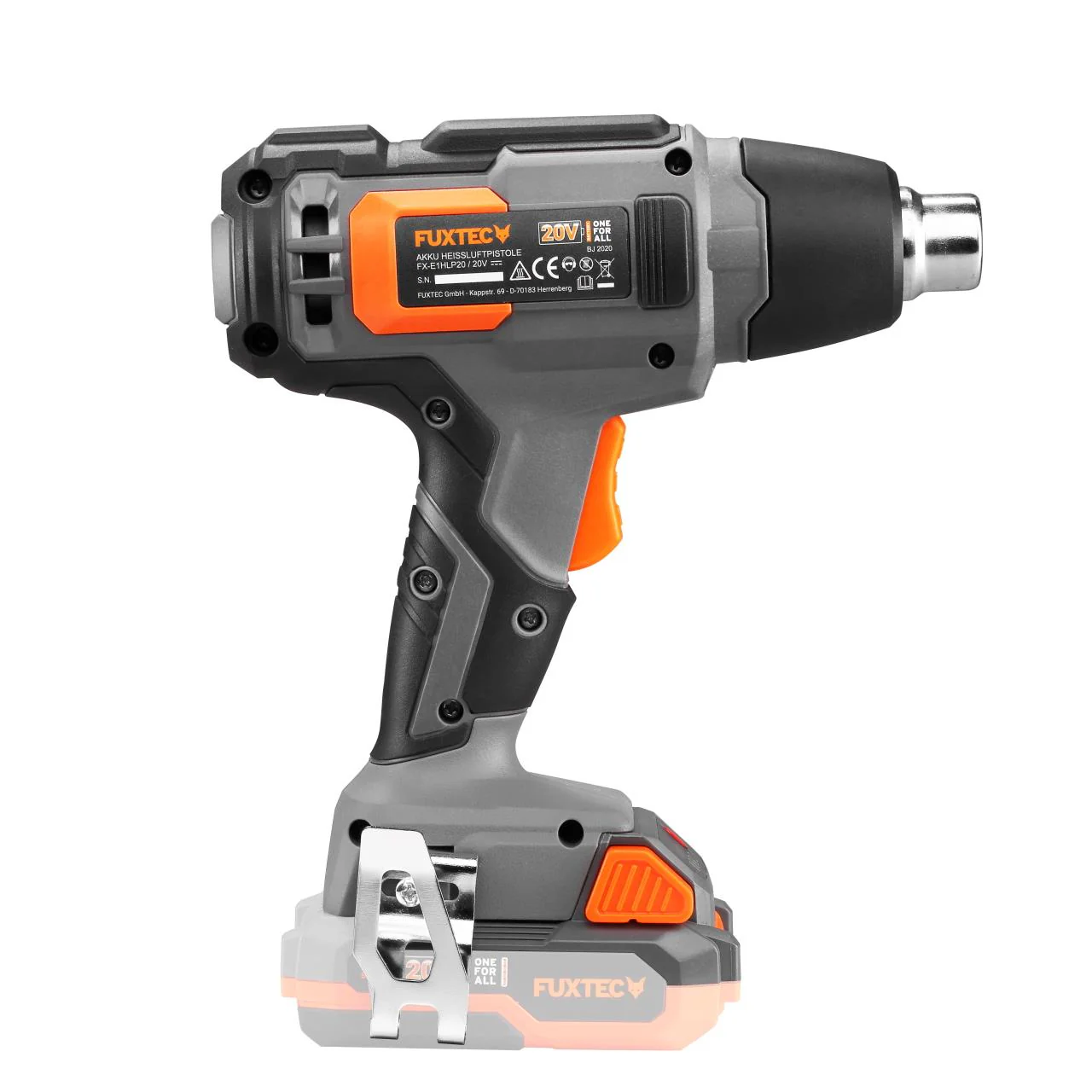 Décapeur thermique sans fil 20V FUXTEC FX-E1HLP20 - sans batterie ni chargeur - Image 3