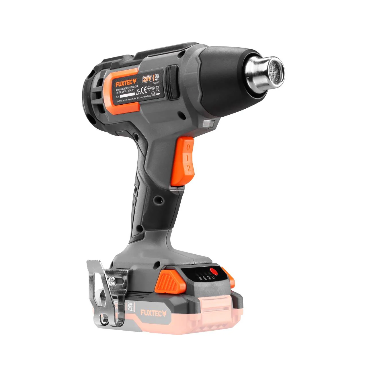 Décapeur thermique sans fil 20V FUXTEC FX-E1HLP20 - sans batterie ni chargeur - Image 8