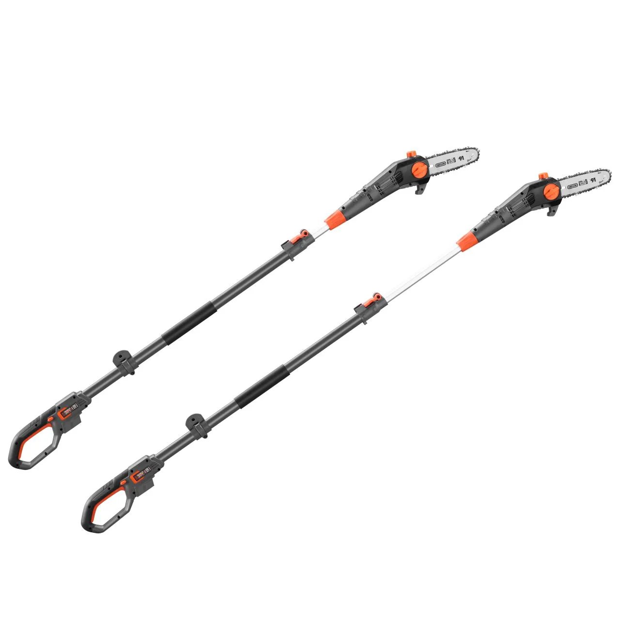 Élagueuse sur perche télescopique à batterie 20V FUXTEC FX-E1HE20 - sans batterie ni chargeur - Image 6