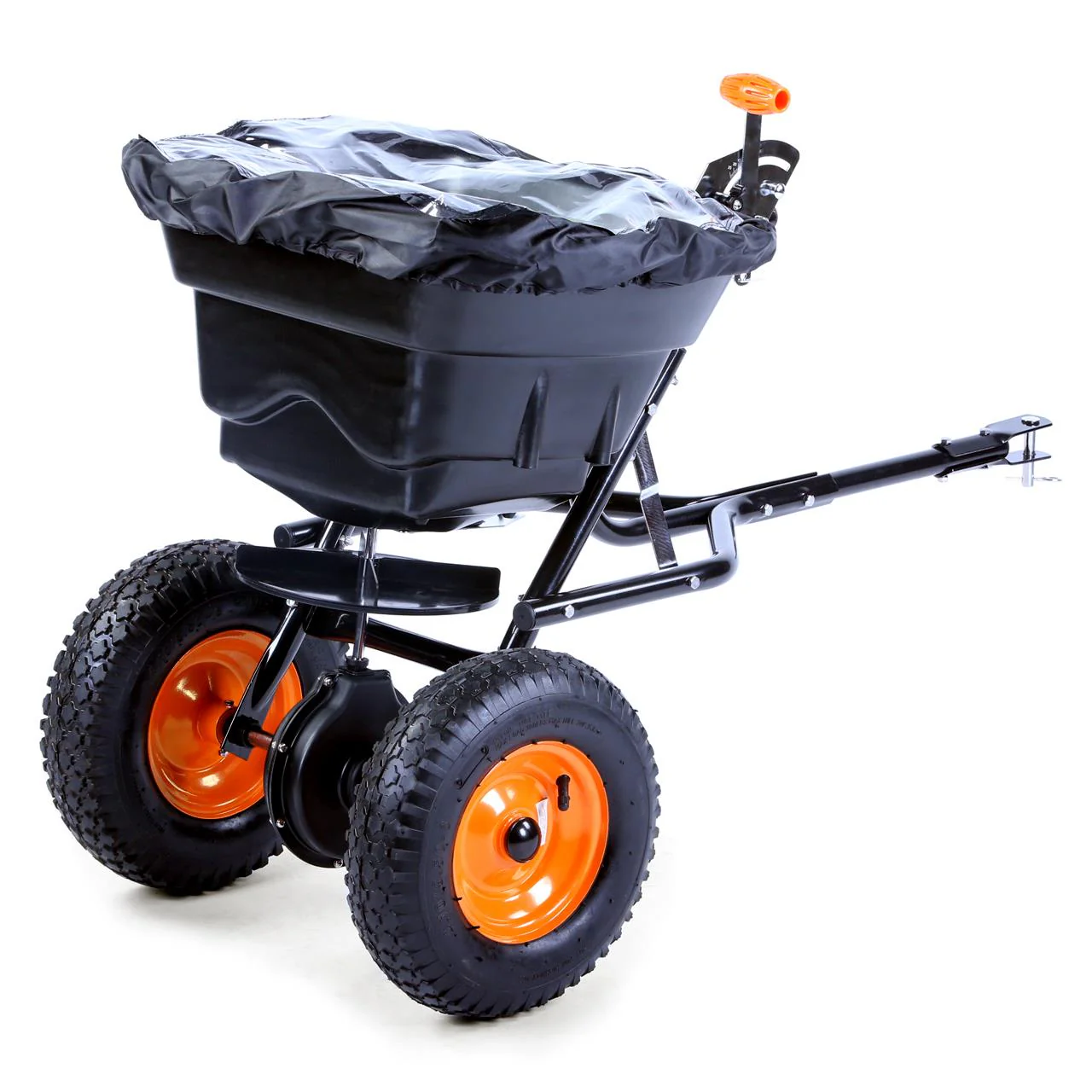 Épandeur centrifuge sur roues FUXTEC FX-GS36S - avec attelage - Image 2