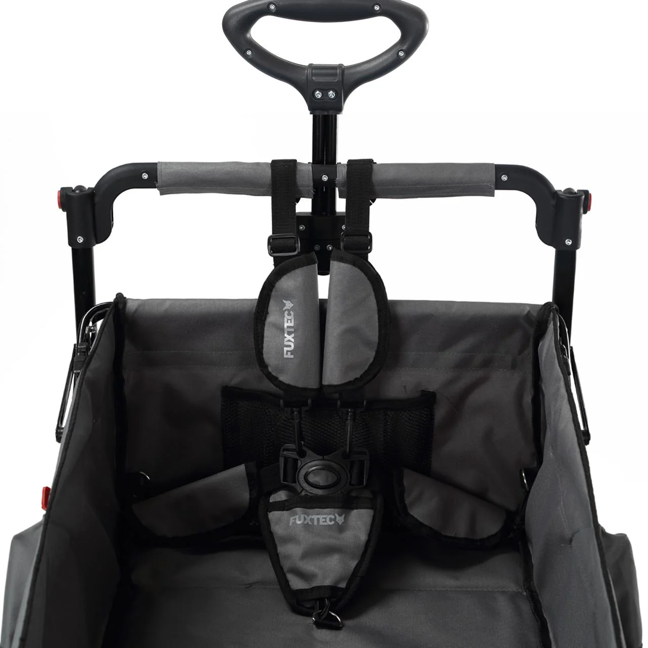 FUXTEC - Ceinture de sécurité 5 points grise chariot Premium Cruiser - Image 2