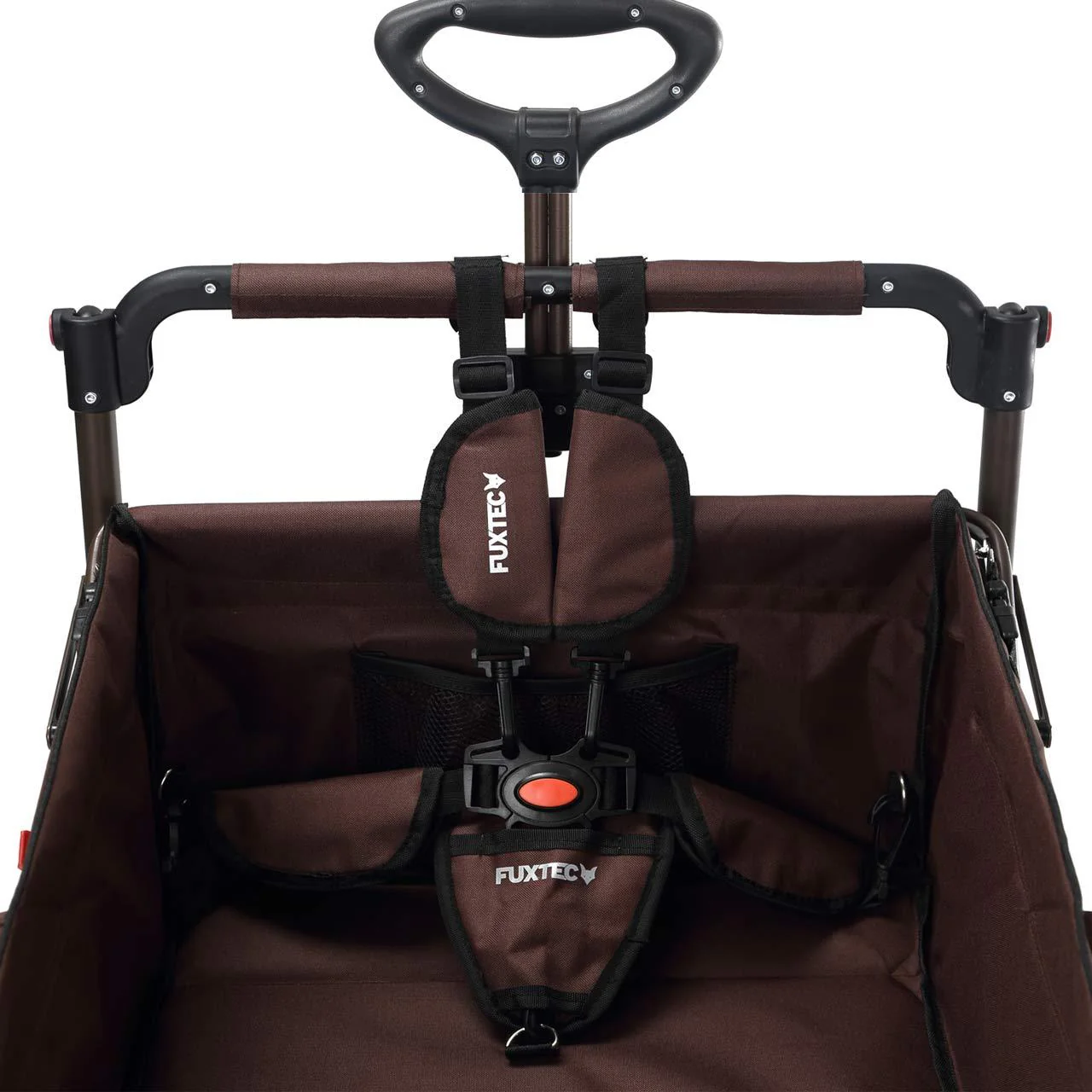 FUXTEC - Ceinture de sécurité 5 points marron chariot Premium Cruiser - Image 2