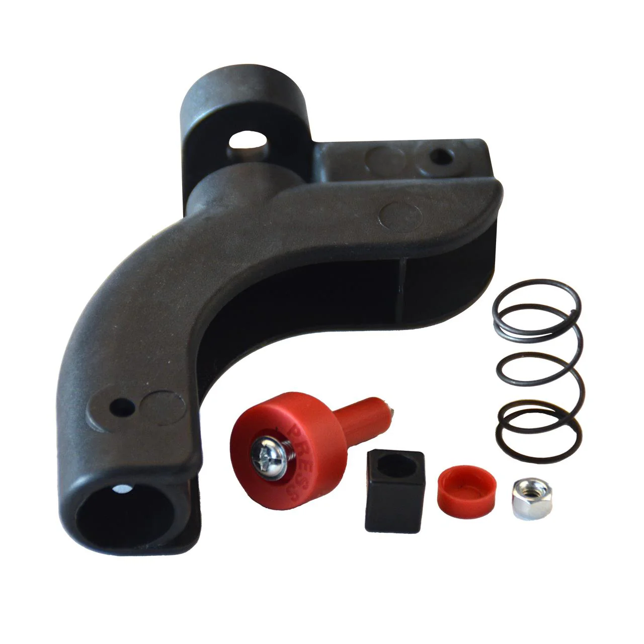 FUXTEC - Fixation barre de pliage avant gauche pour Easy Cruiser, Smart Cruiser & Premium Cruiser