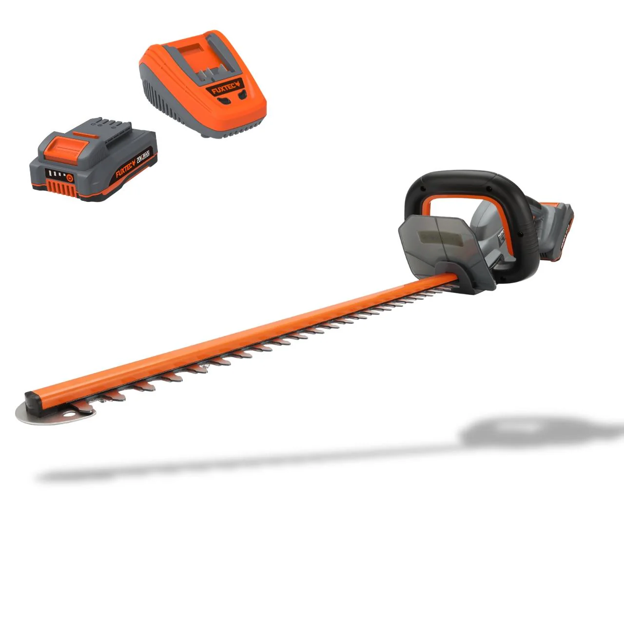 FUXTEC Cordless Hedge Trimmer FX-HT20 SET - 52cm Blade Length