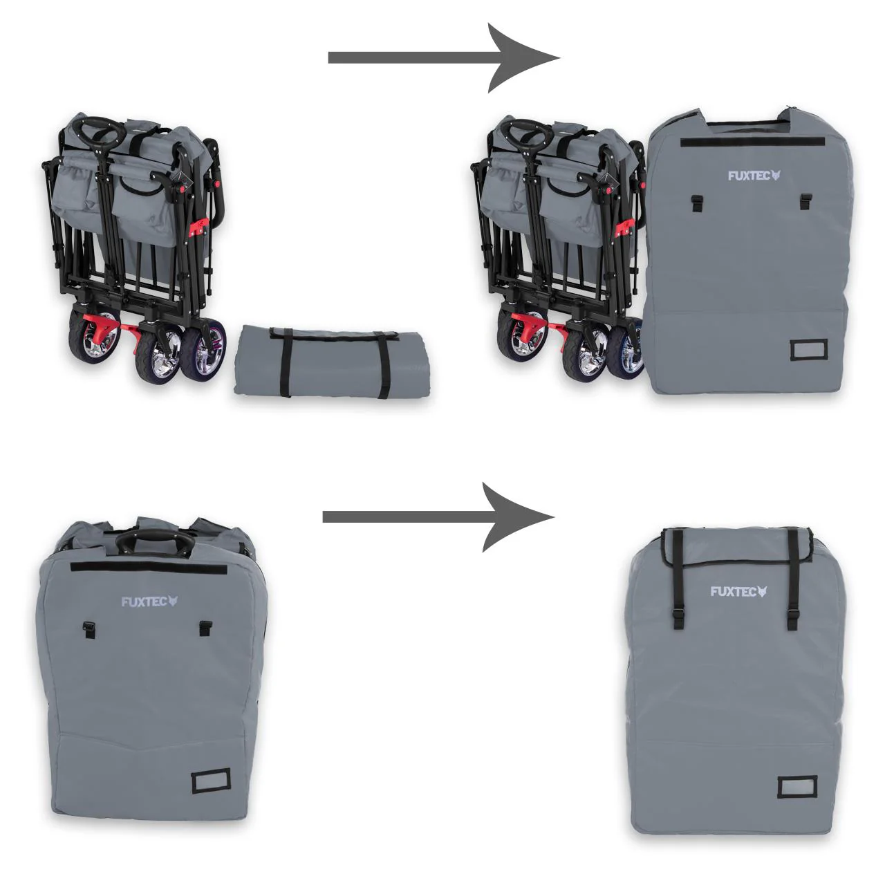 FUXTEC - House de transport rembourré chariot Easy et Smart Cruiser - Image 10