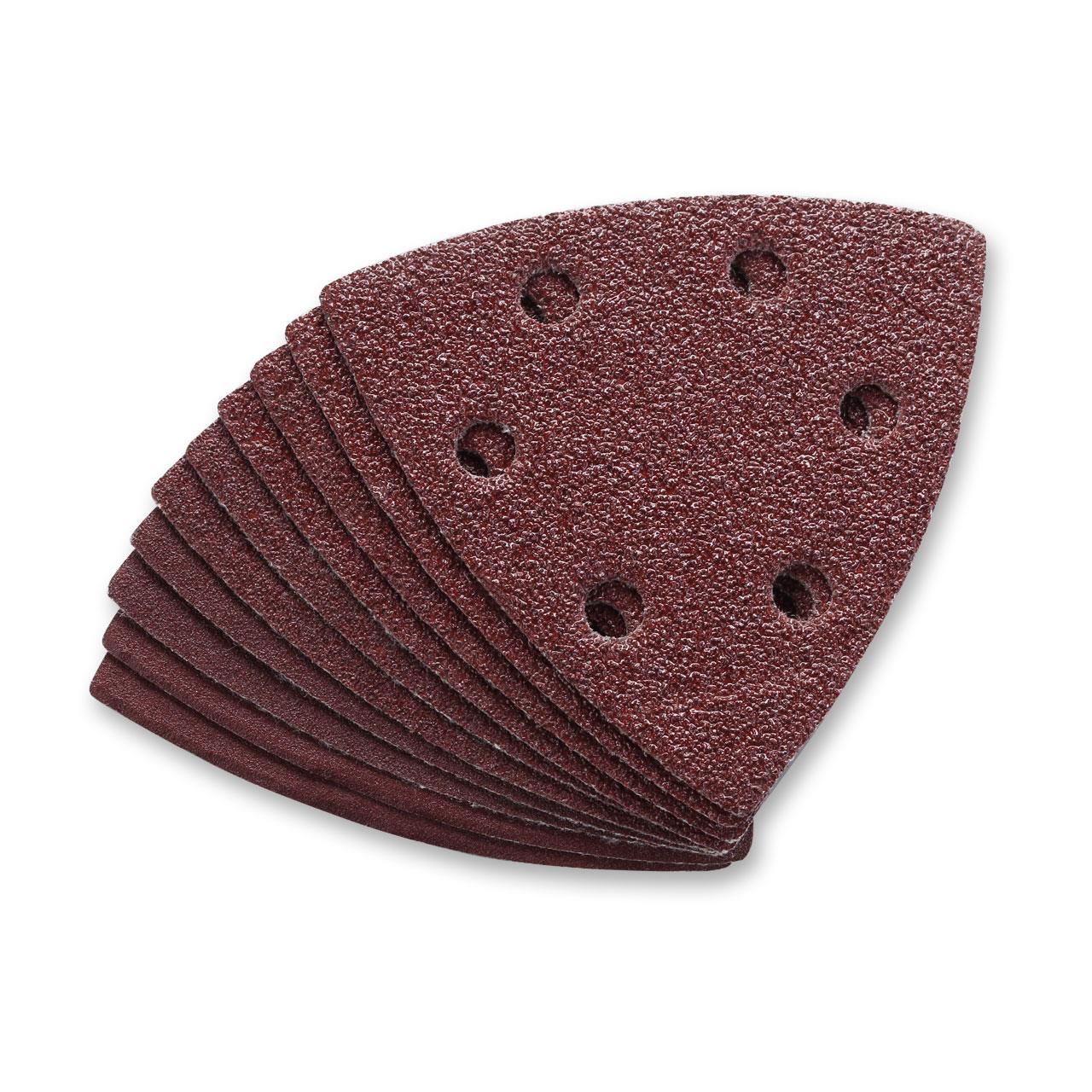 FUXTEC - Lot de 10 disques abrasifs 5 grains différents outil multifonction pour FX-E1MT20
