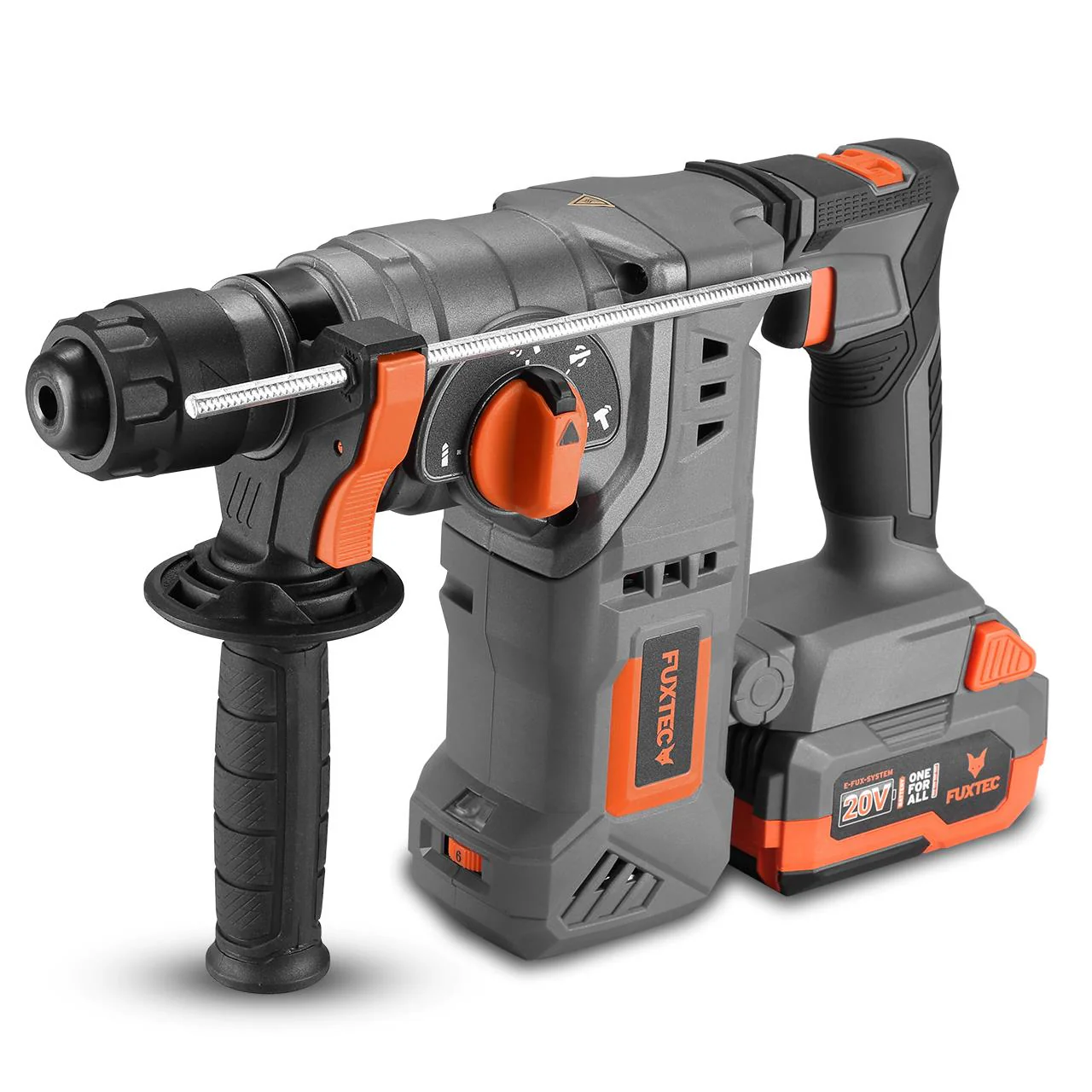 FUXTEC - Marteau perforateur sans fil 20V FX-E1RH20 et kit de burinage - Image 2