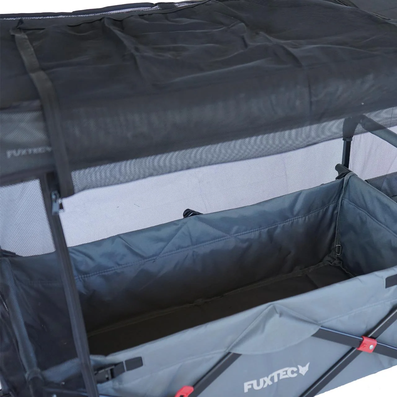 FUXTEC - Protection solaire / moustiquaire - chariot de transport City Cruiser - Image 6
