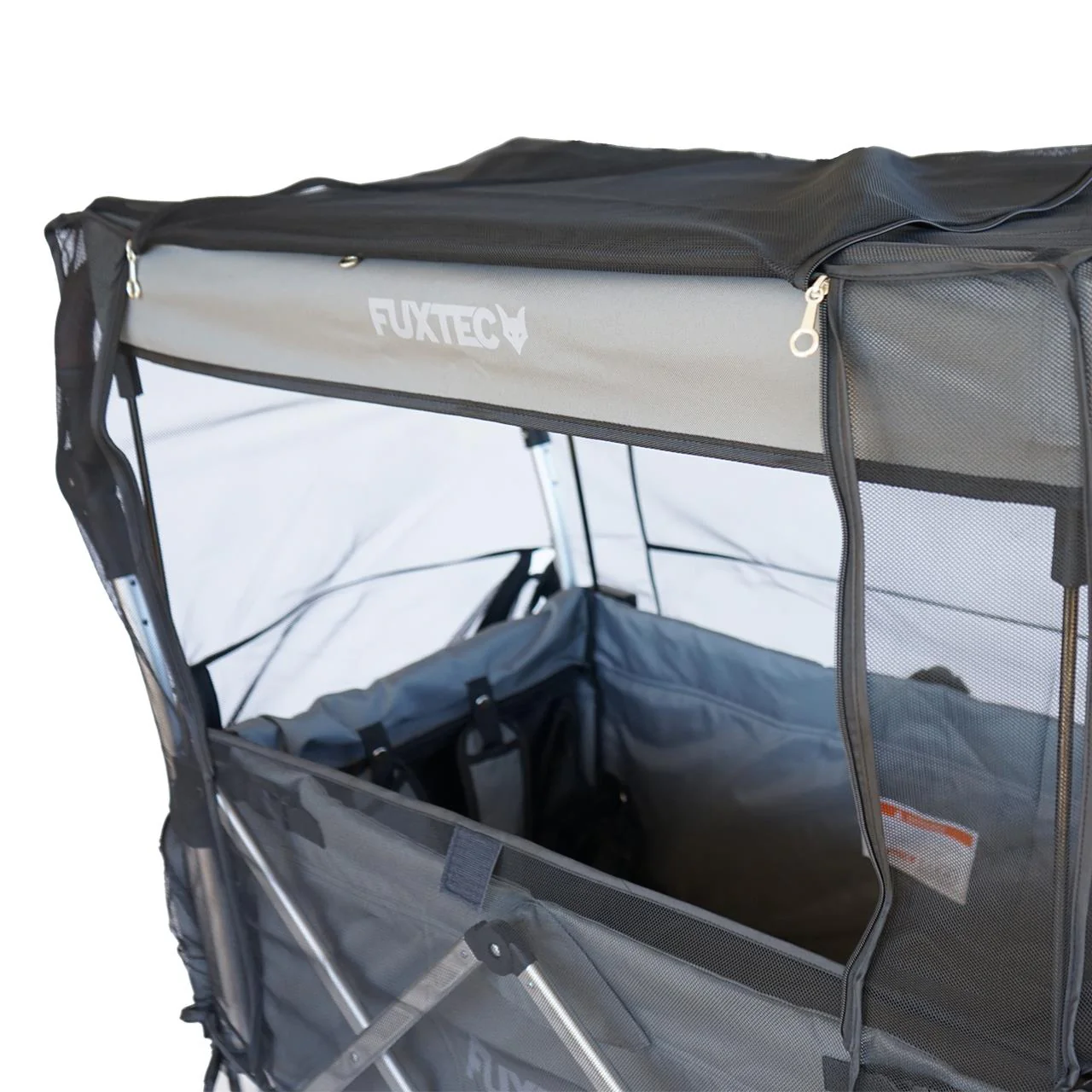 FUXTEC - Protection solaire - moustiquaire chariot de transport Super Cruiser - Image 2