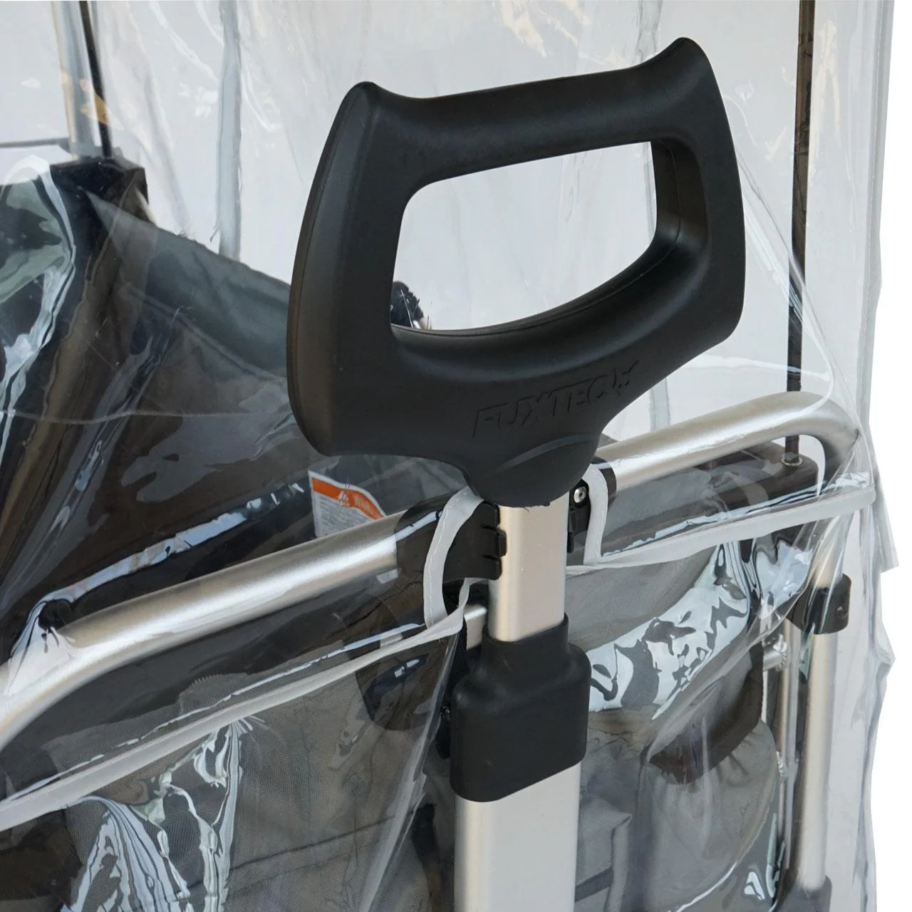 FUXTEC - Protection transparente contre la pluie pour le chariot pliable Super Cruiser - Image 5