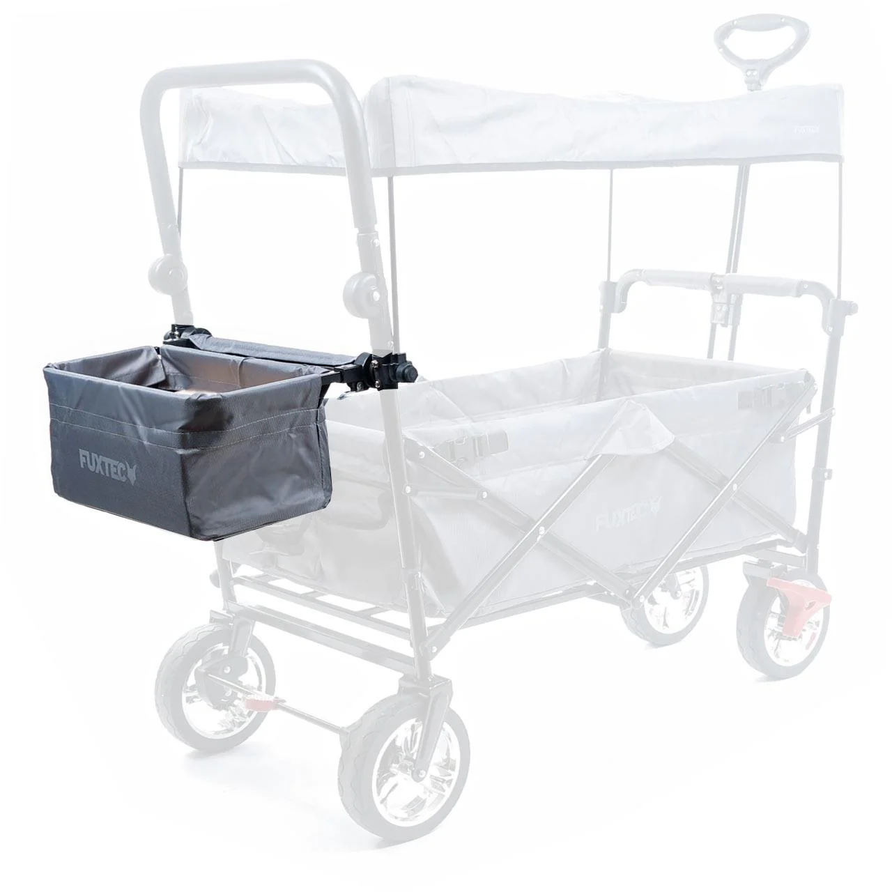 FUXTEC - Sac arrière gris chariot de transport Easy et Smart Cruiser - Image 2