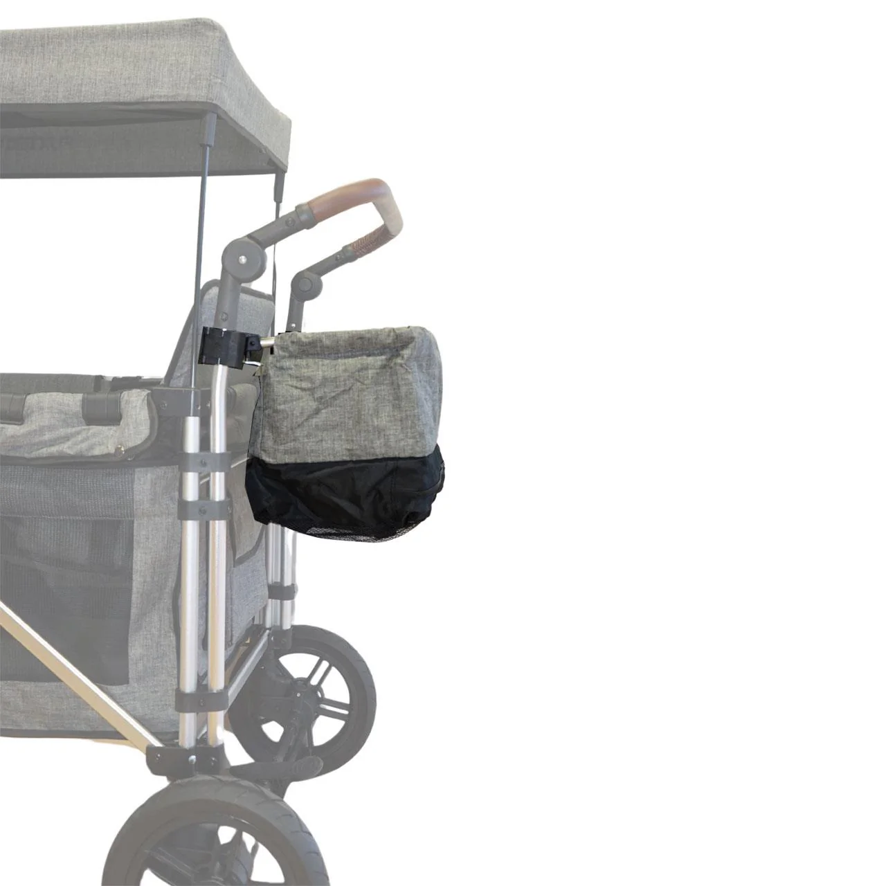 FUXTEC - Sac arrière gris premium chariot de transport Family Cruiser