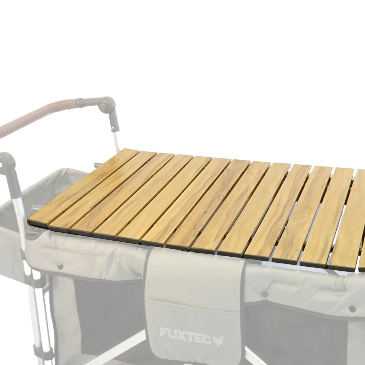 FUXTEC - Table apparence bois amovible chariot de transport family Cruiser - Image 3