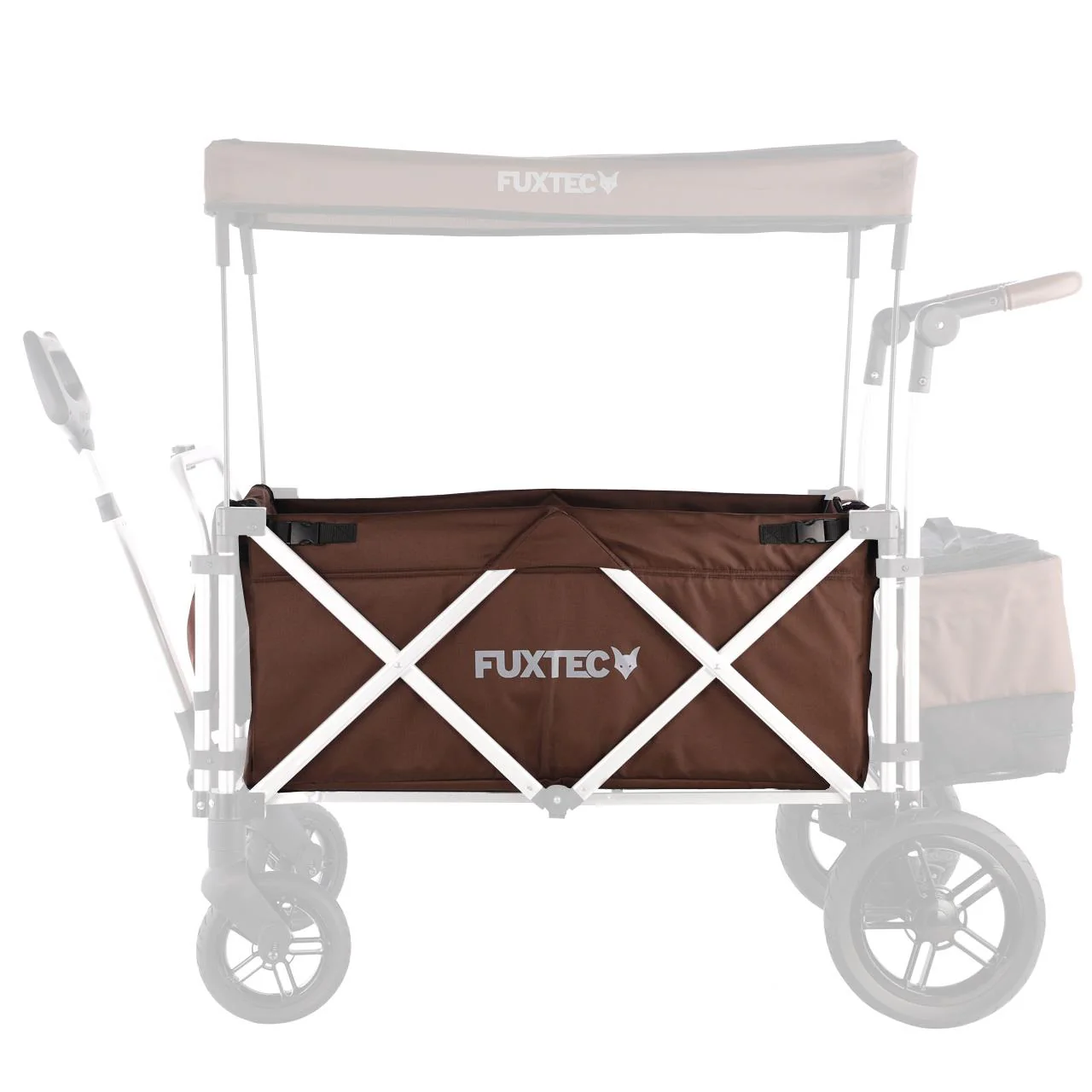 FUXTEC - Tissu d'habitacle marron chariot Super Cruiser