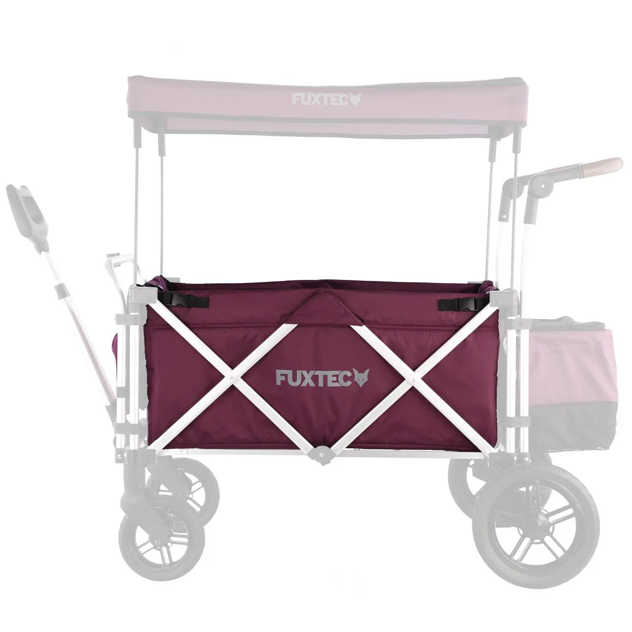 FUXTEC - Tissu d'habitacle pourpre chariot Super Cruiser