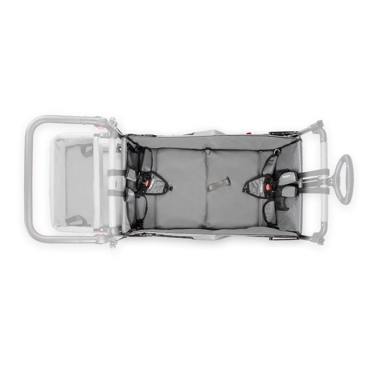 FUXTEC - Tissu habitacle gris chariot premium cruiser