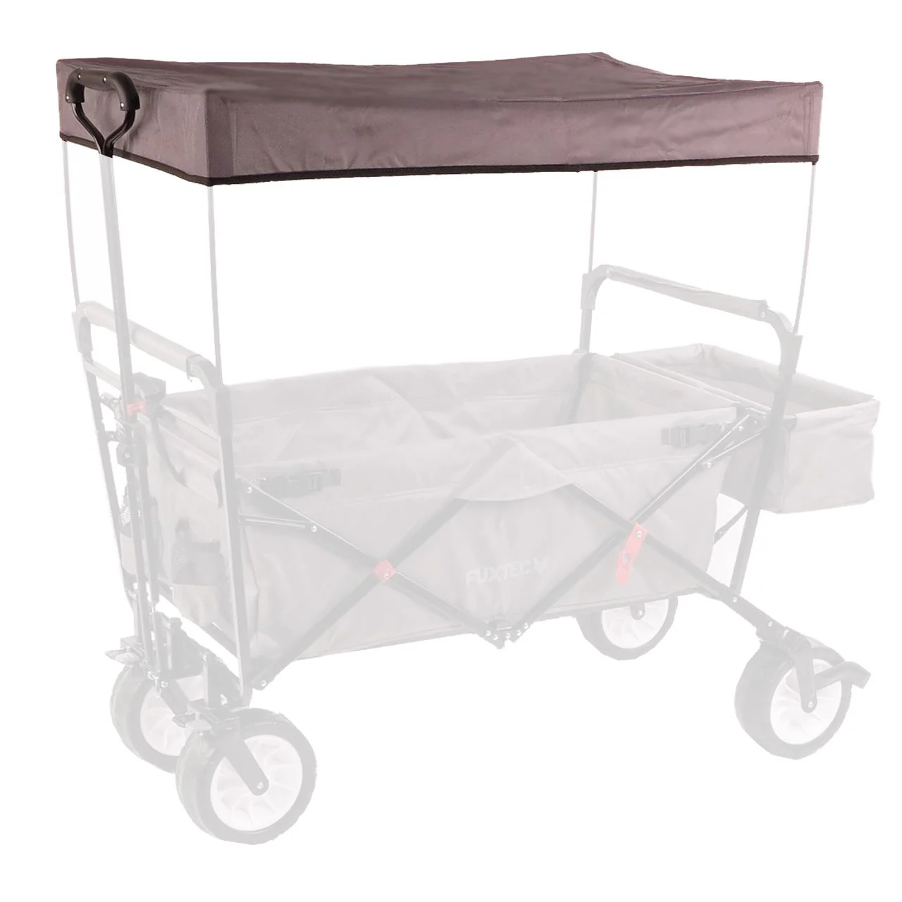 FUXTEC - Toit solaire Gris Chariot à bras Wild et City Cruiser