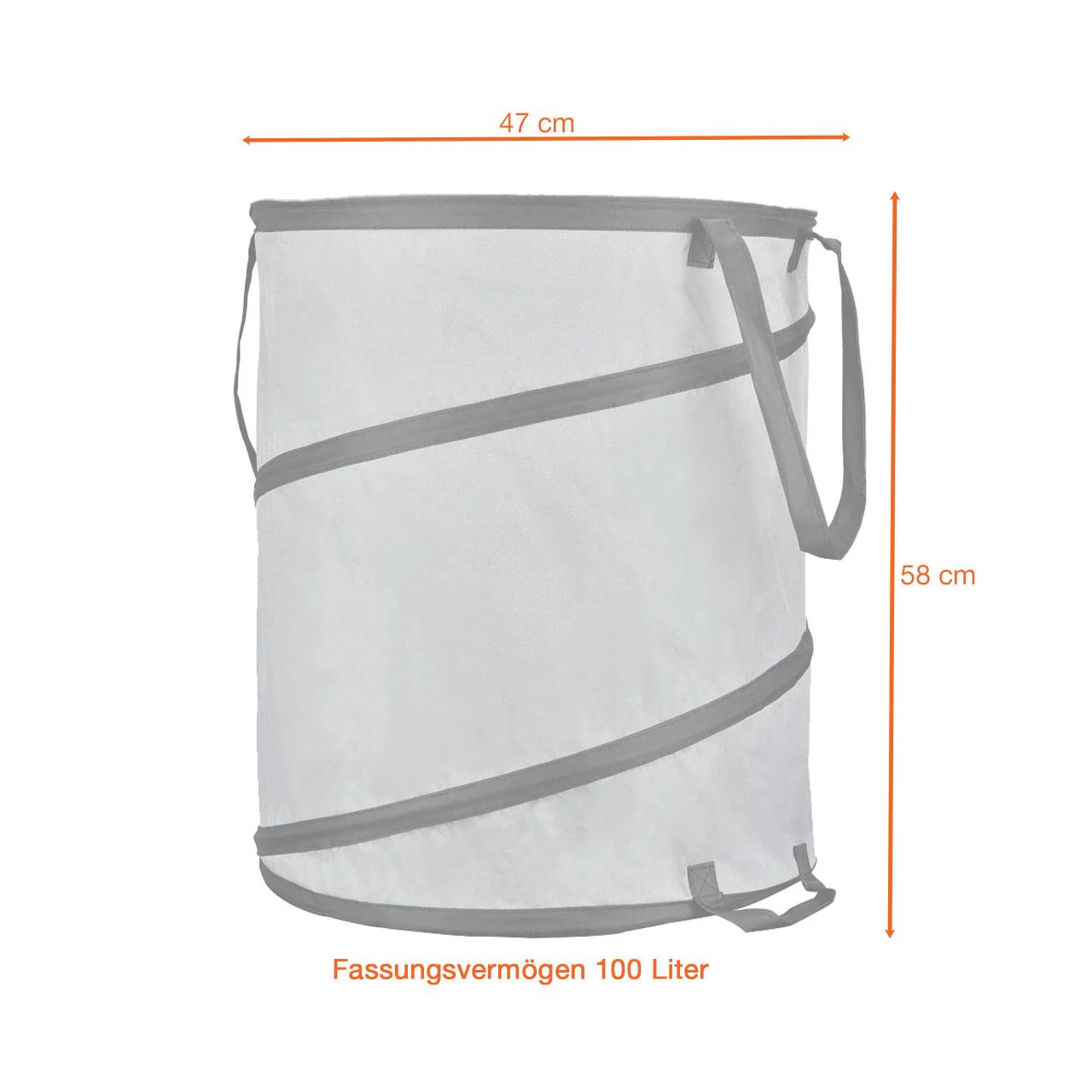 Lot de 3 sacs à déchets 100L FUXTEC FX-GB100 - Image 9