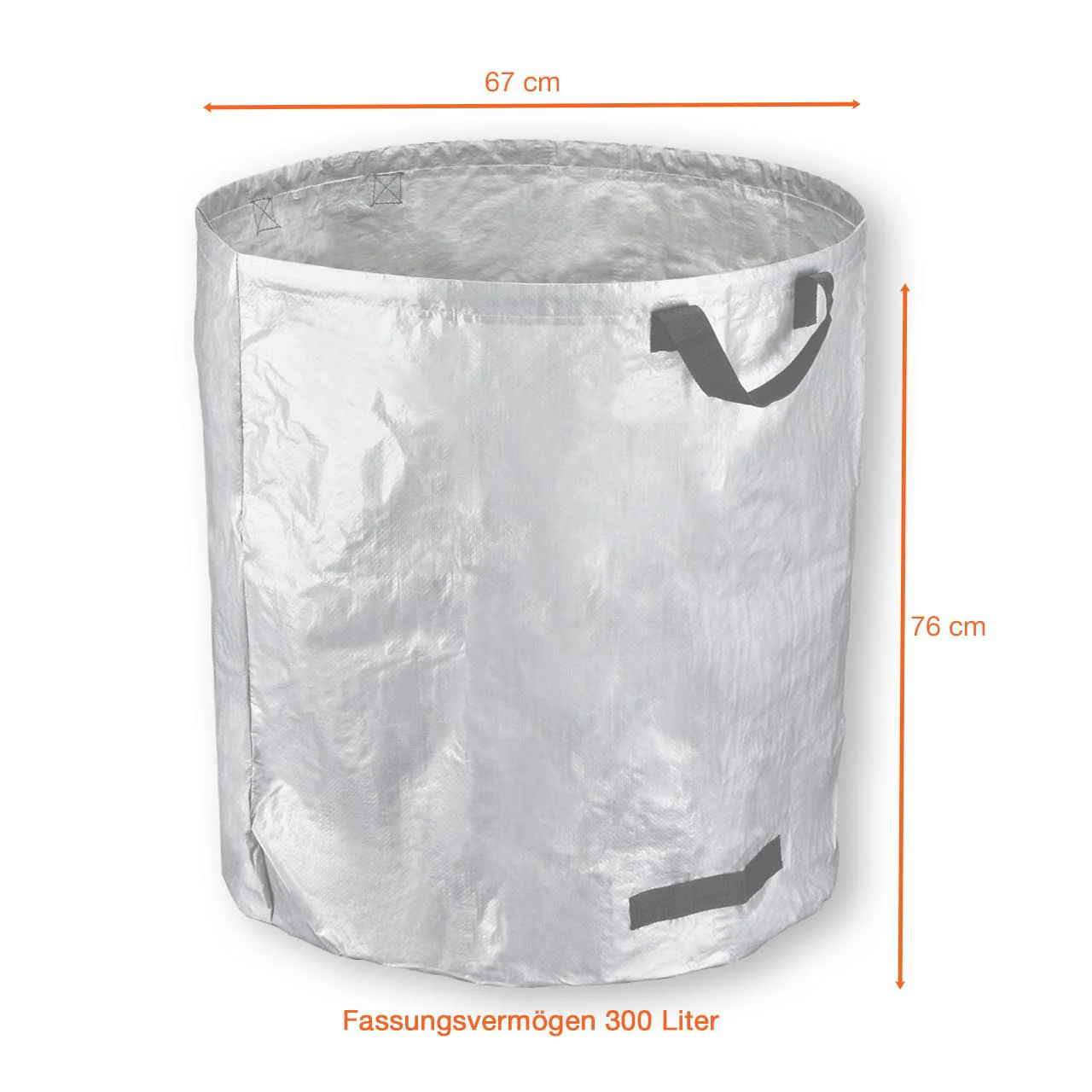 Lot de 3 sacs à déchets 300L FUXTEC FX-GB300 - Image 8