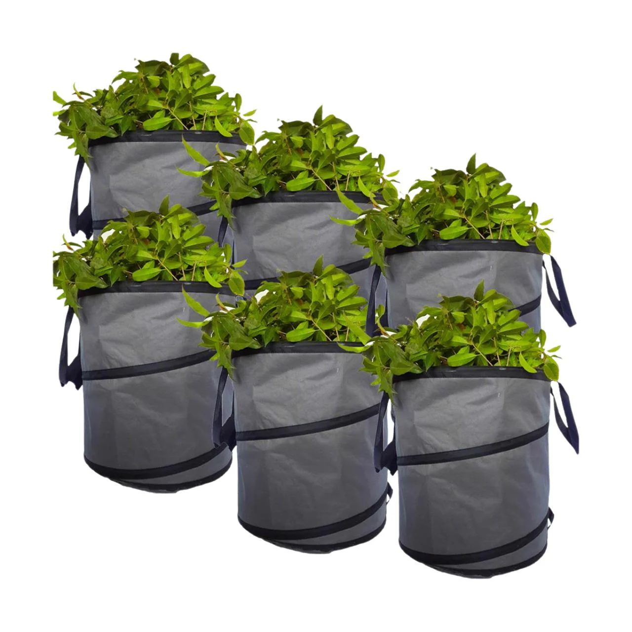 Lot de 6 sacs à déchets 100L FUXTEC FX-GB100