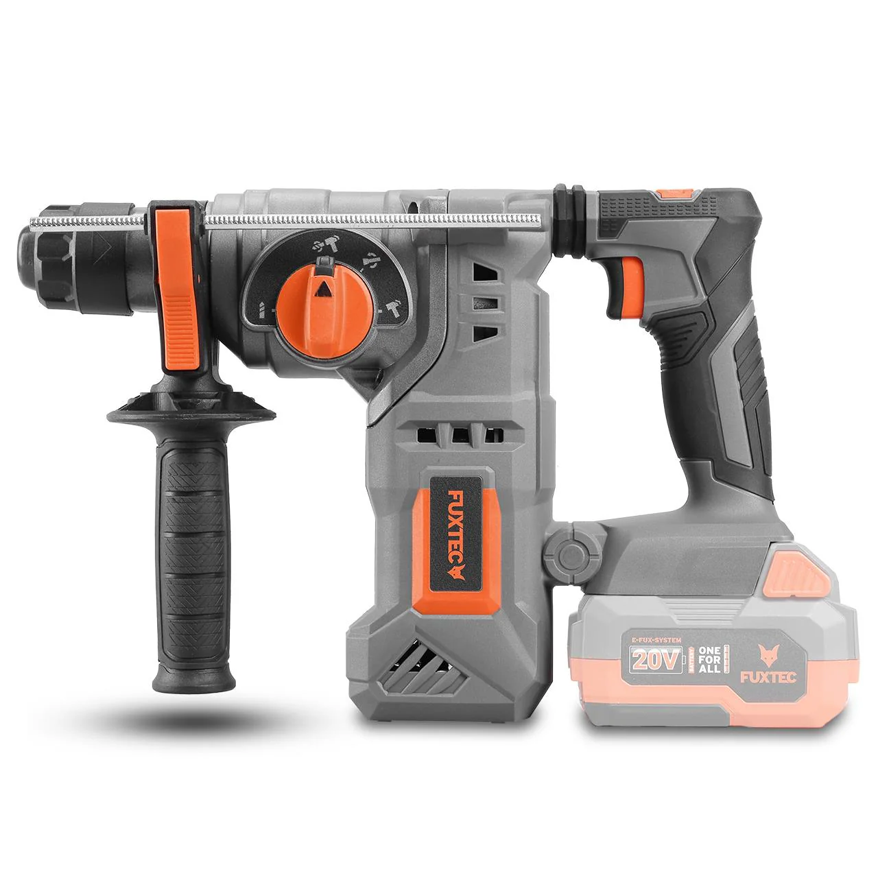 Marteau perforateur burineur sans fil 20V FUXTEC FX-E1RH20 - Sans batterie ni chargeur - Image 4