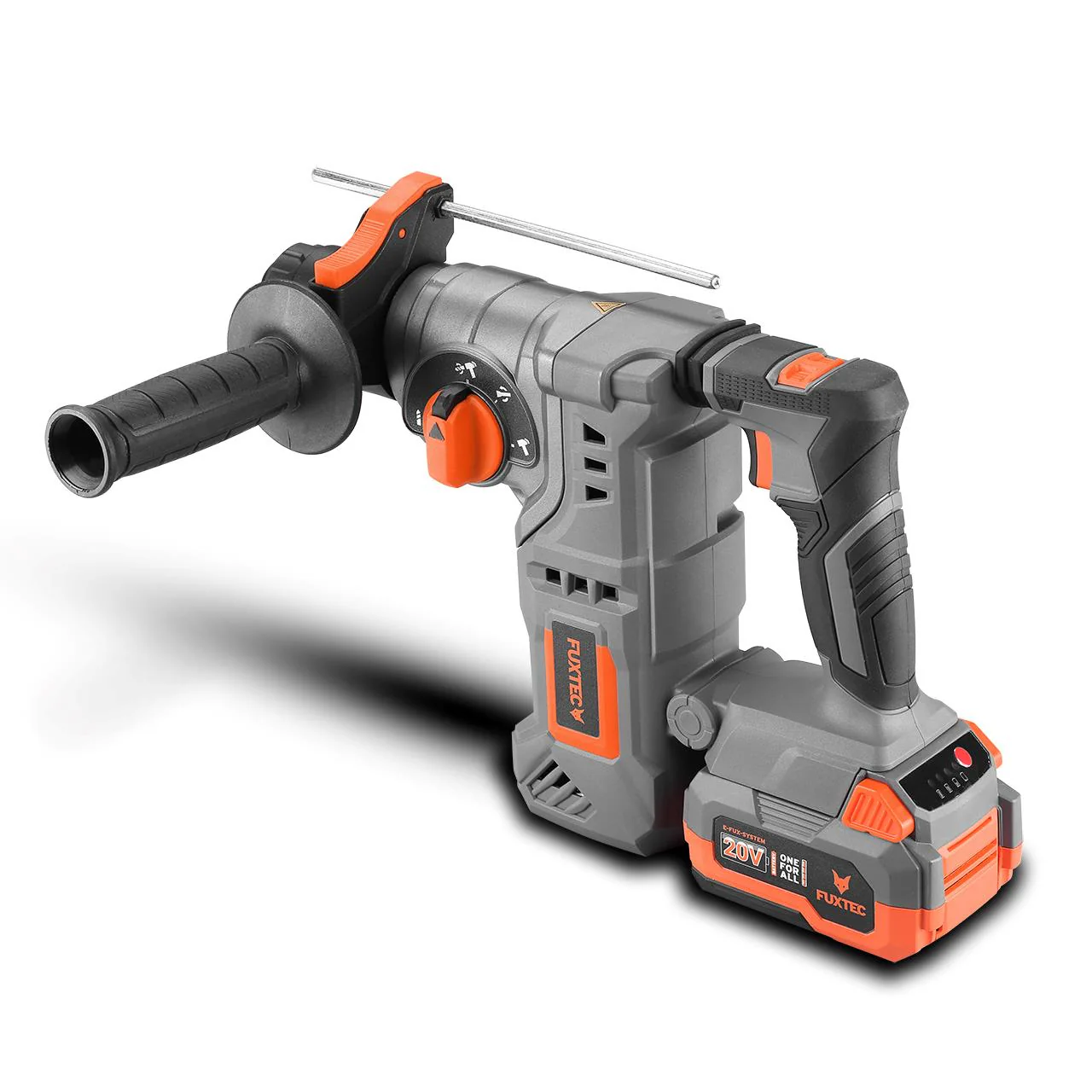 Marteau perforateur burineur sans fil 20V FUXTEC FX-E1RH20 - set avec batterie 4Ah et chargeur 1A - Image 9