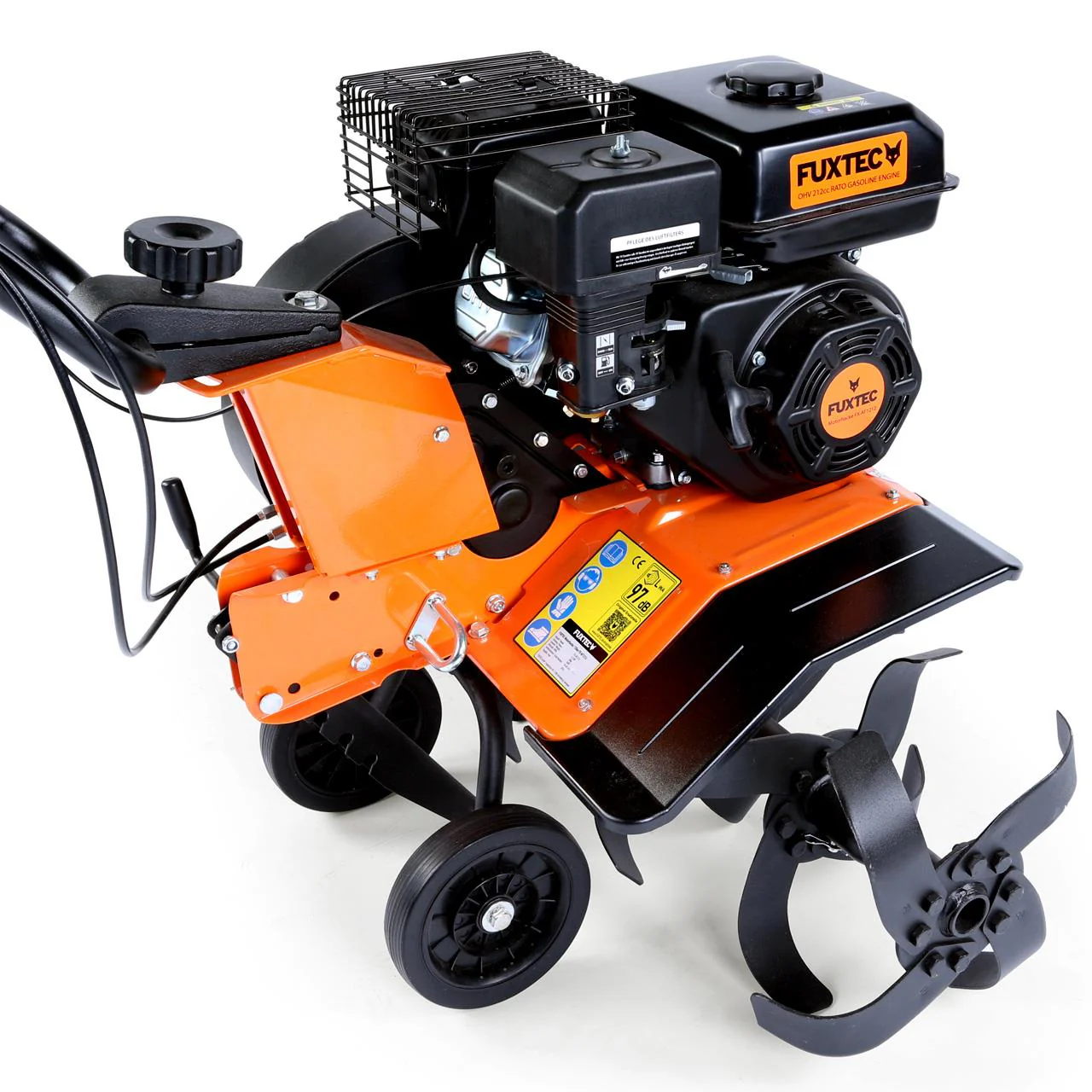 Motobineuse motoculteur thermique FUXTEC FX-AF1212 avec largeur de travail 85cm - Image 9