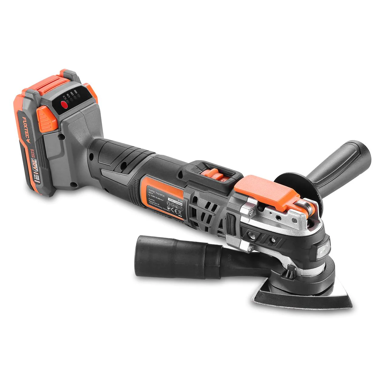 Outil multifonction batterie 20V FUXTEC FX-E1MT20 - set batterie 2Ah et chargeur 1A - Image 6