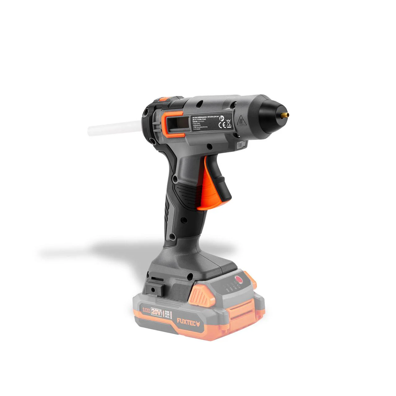 Pistolet à colle chaude FUXTEC batterie 20V FX-E1GG20 sans batterie, sans chargeur - Image 3
