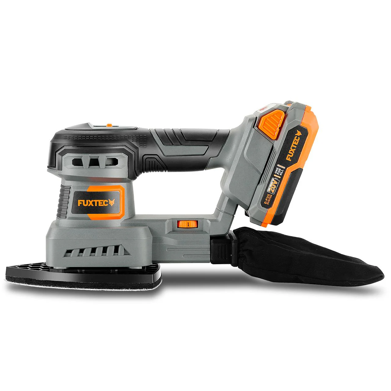 Ponceuse delta sans fil 20V FUXTEC FX-E1MS20 SET avec 1 x batterie 2Ah, 1 x chargeur 1A - Image 3