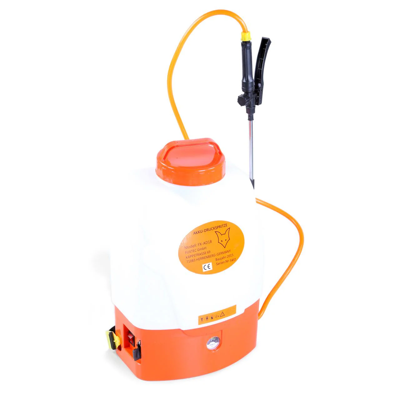 Pulvérisateur électrique à dos 18 litres FUXTEC FX-AD18 - Image 4