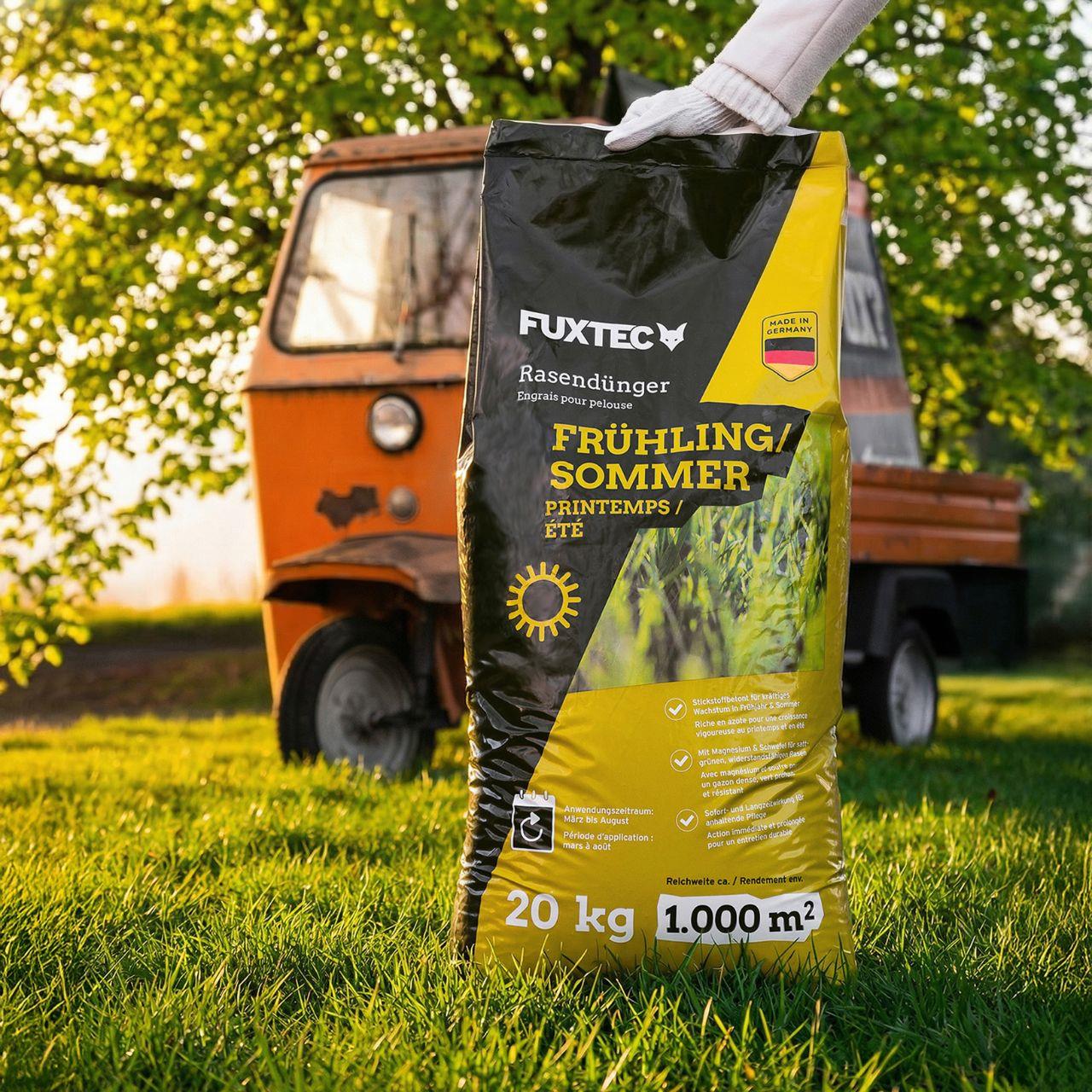FUXTEC Engrais gazon printemps/été 20 kg FX-RDFS20 - Image 3