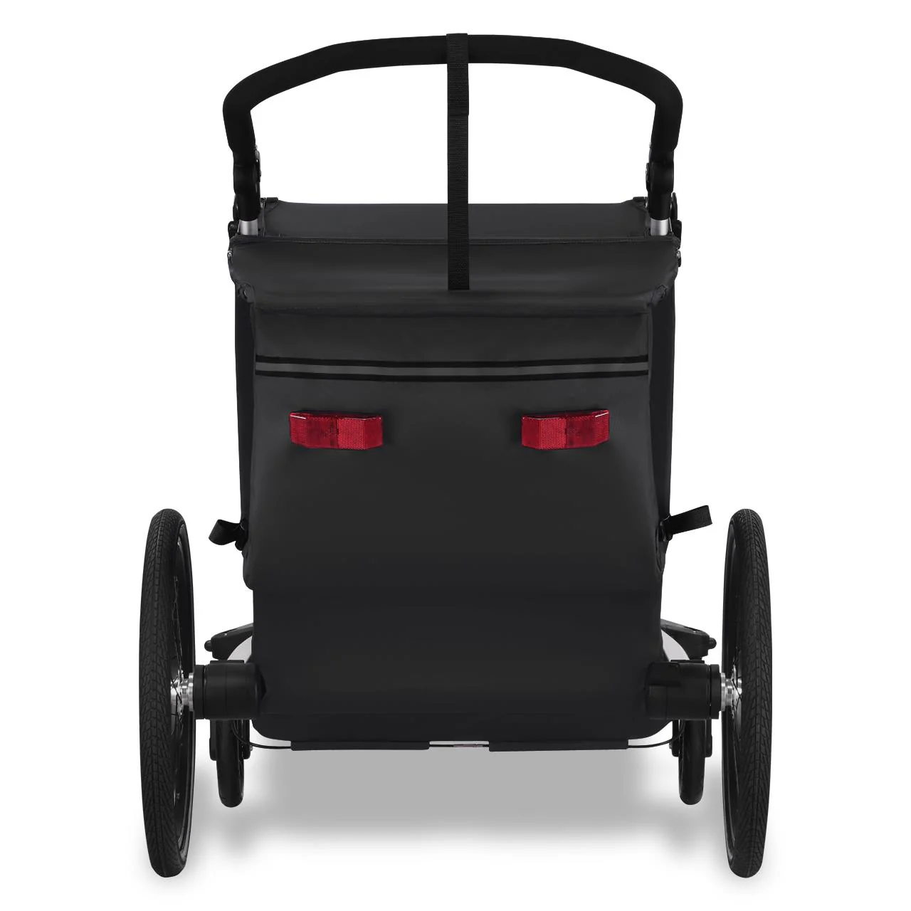 Remorque à vélo Sport Cruiser noire avec roue avant Jogger incluse - Image 5