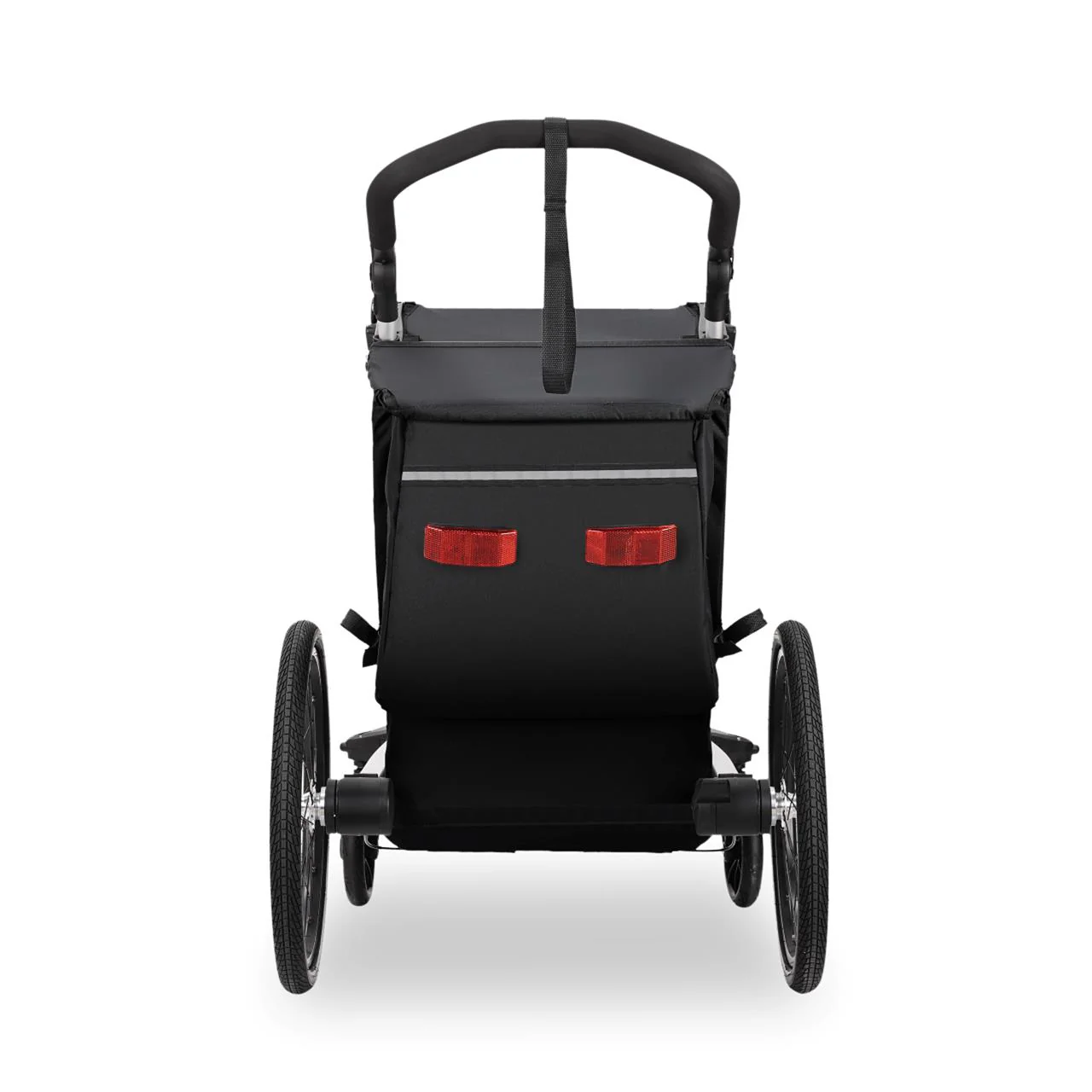 FUXTEC Remorque pour vélo FX-FA1S noir avec roue jogger - Image 9