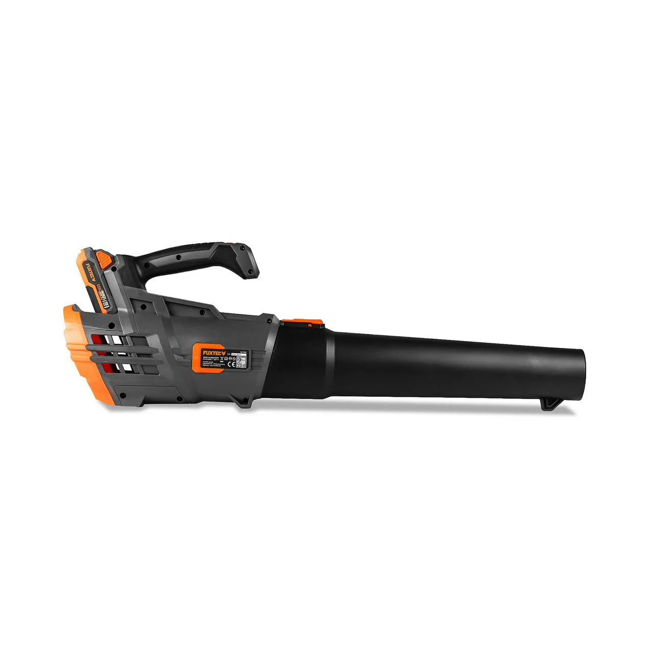 Souffleur de feuilles à batterie 20V FUXTEC FX-E1LB20 - set avec 1 batteries 4Ah et chargeur 2,4A - Image 3