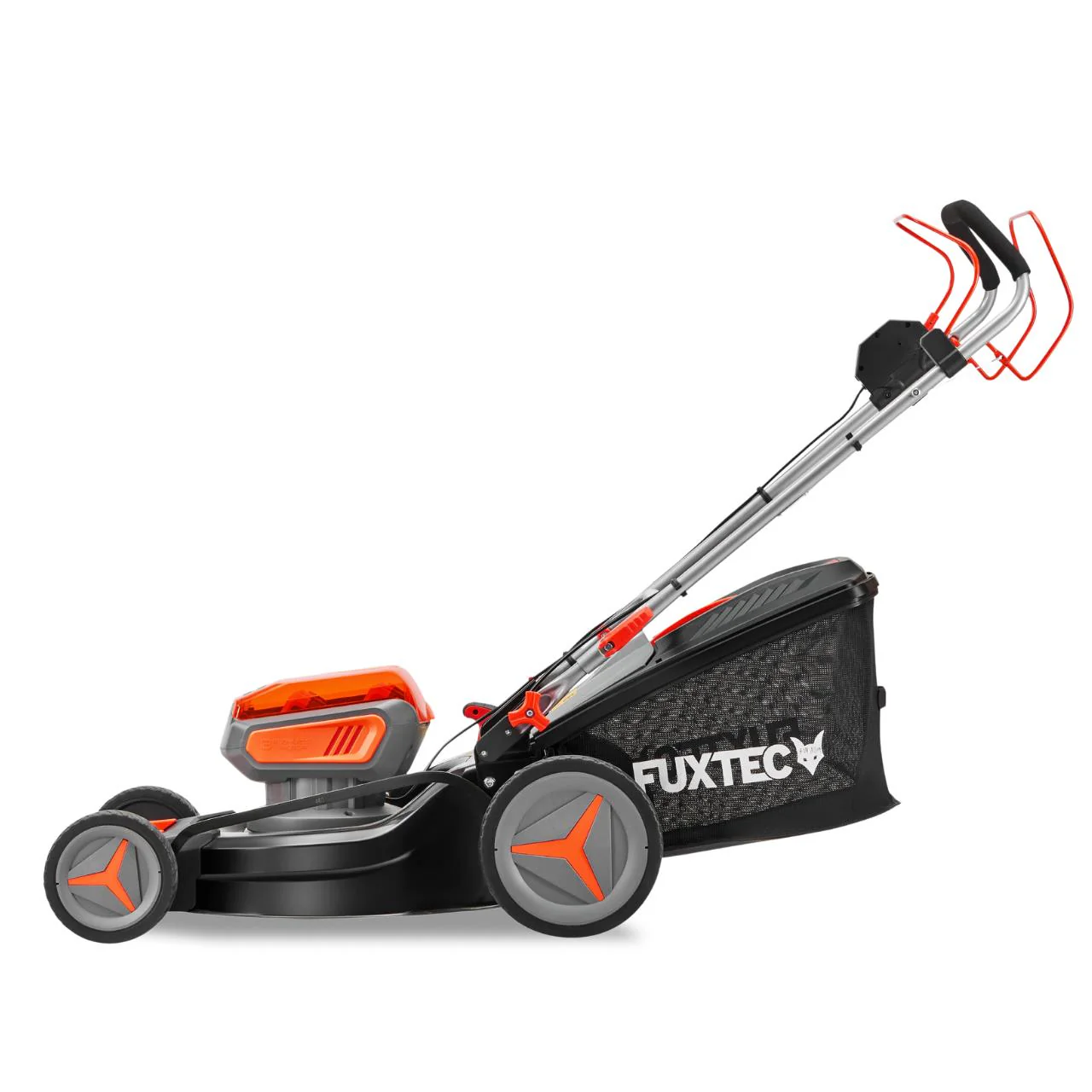 Tondeuse à gazon à batterie 40V FUXTEC FX-E2RM46 - Set avec 2 batteries 4Ah et double chargeur 2,4A - Image 3