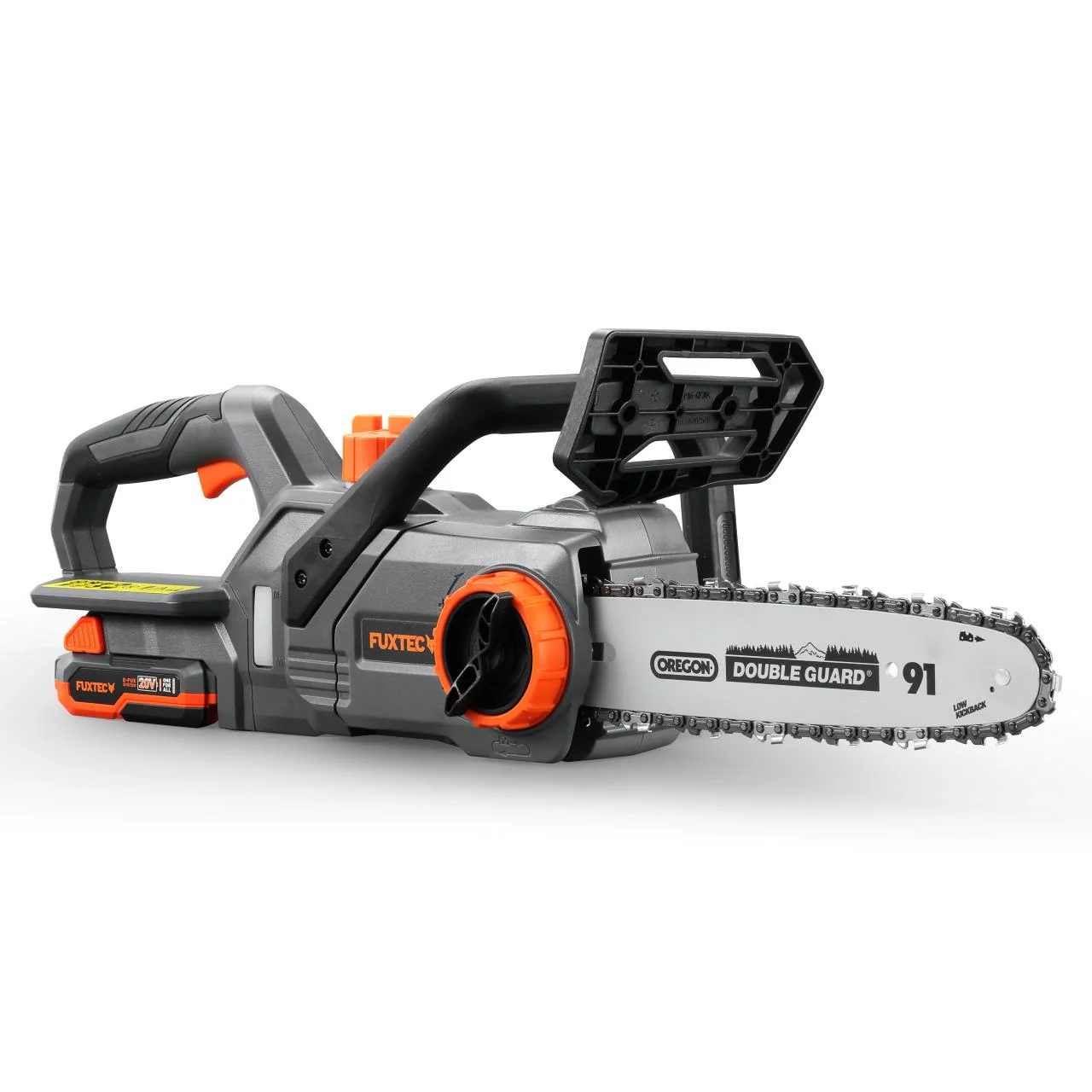 Tronçonneuse à batterie 20V FUXTEC FX-E1KS20 - Set avec batterie 2Ah et chargeur 1A - Image 2