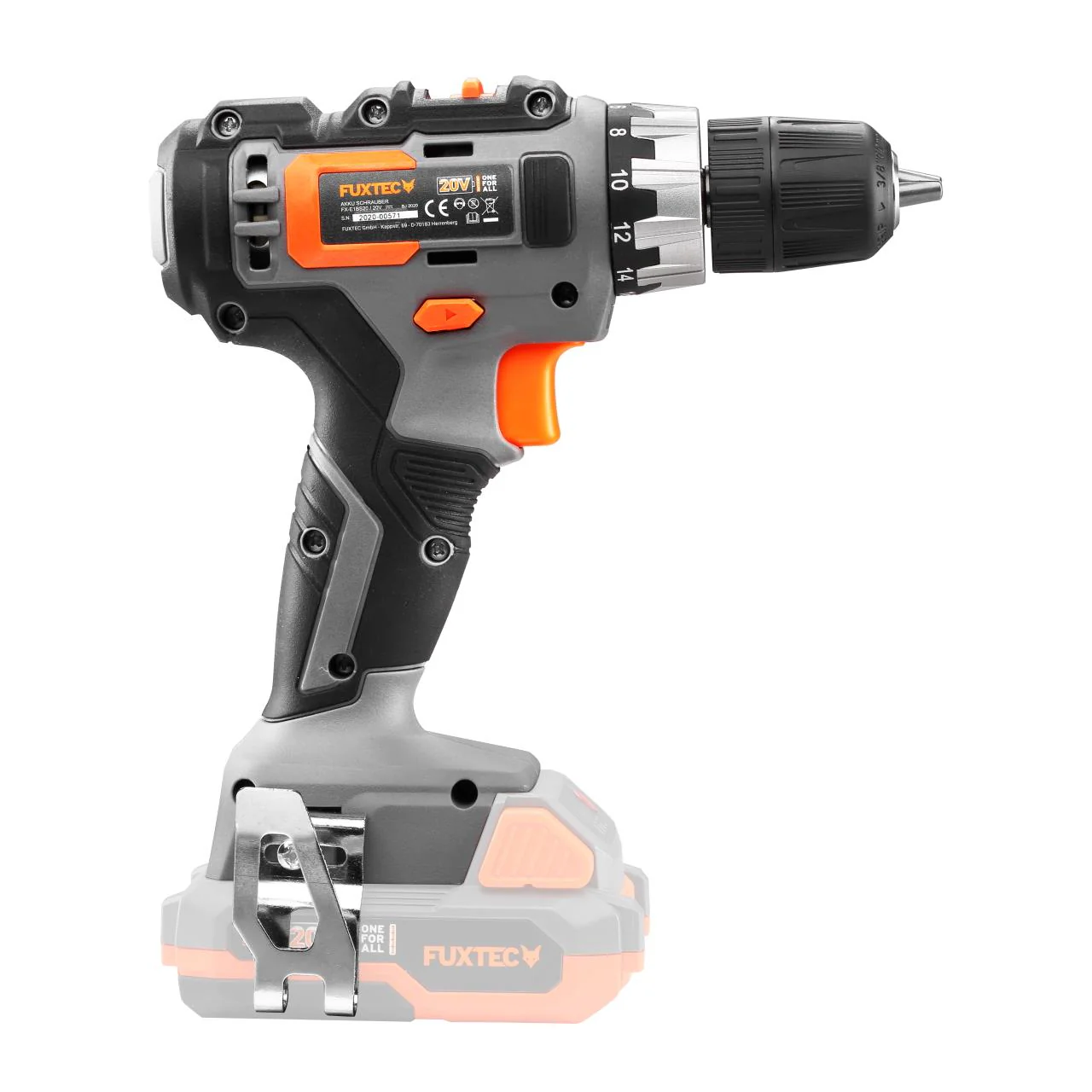 Visseuse sans fil 20V FUXTEC FX-E1BS20 - Set avec 2 batteries 2Ah et chargeur 1A - Image 7