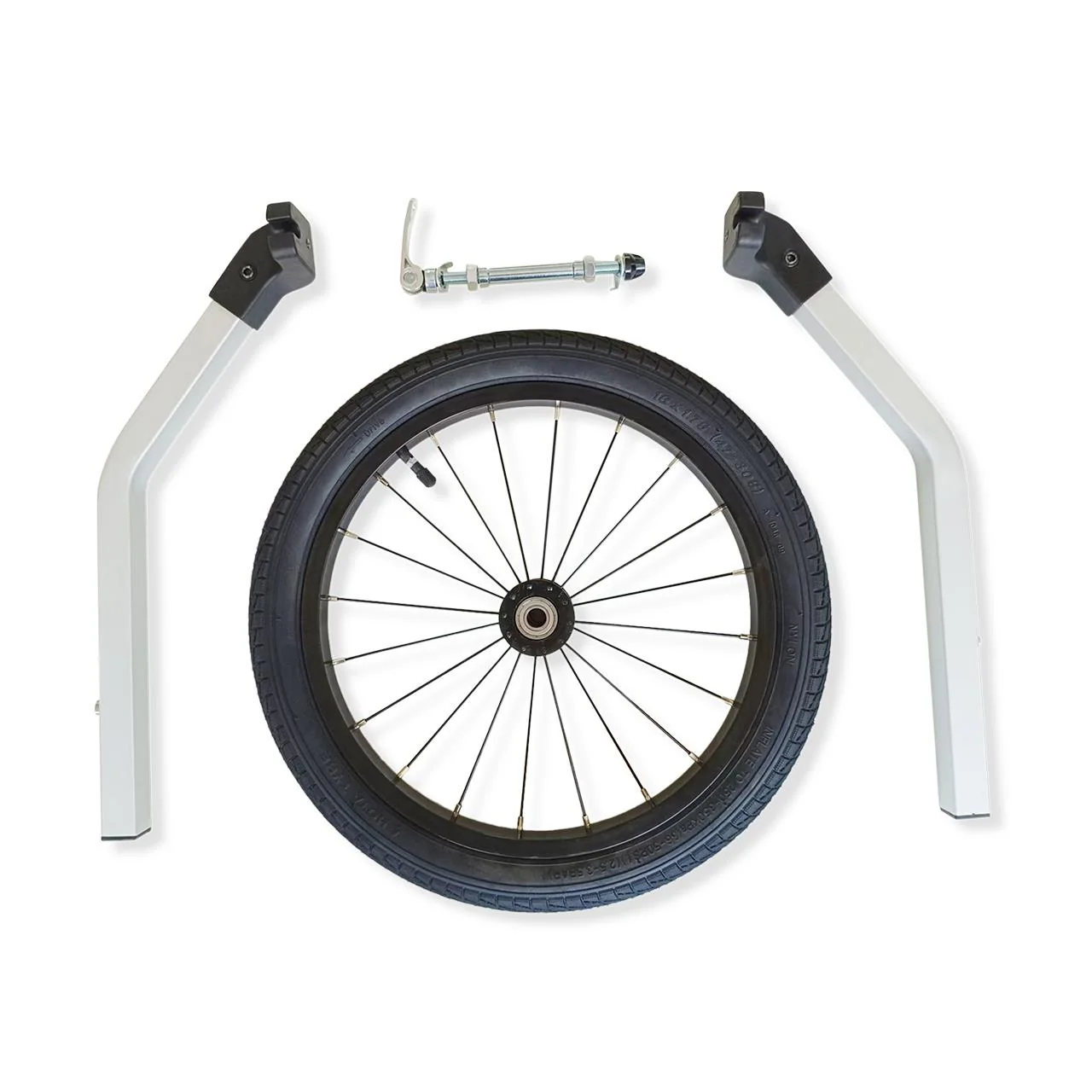 Roue avant de jogging Remorque vélo FX-FA1S - Image 4